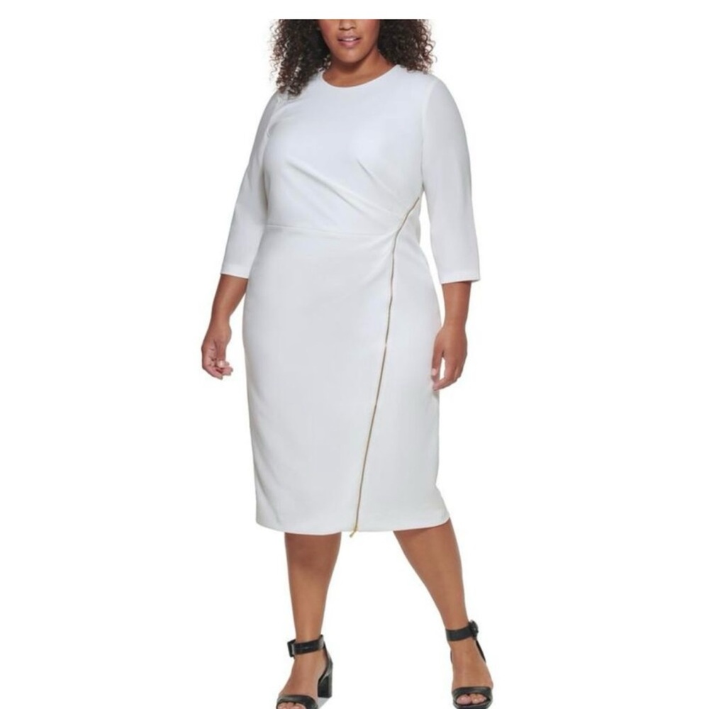 Brand new Calvin Klein white dress